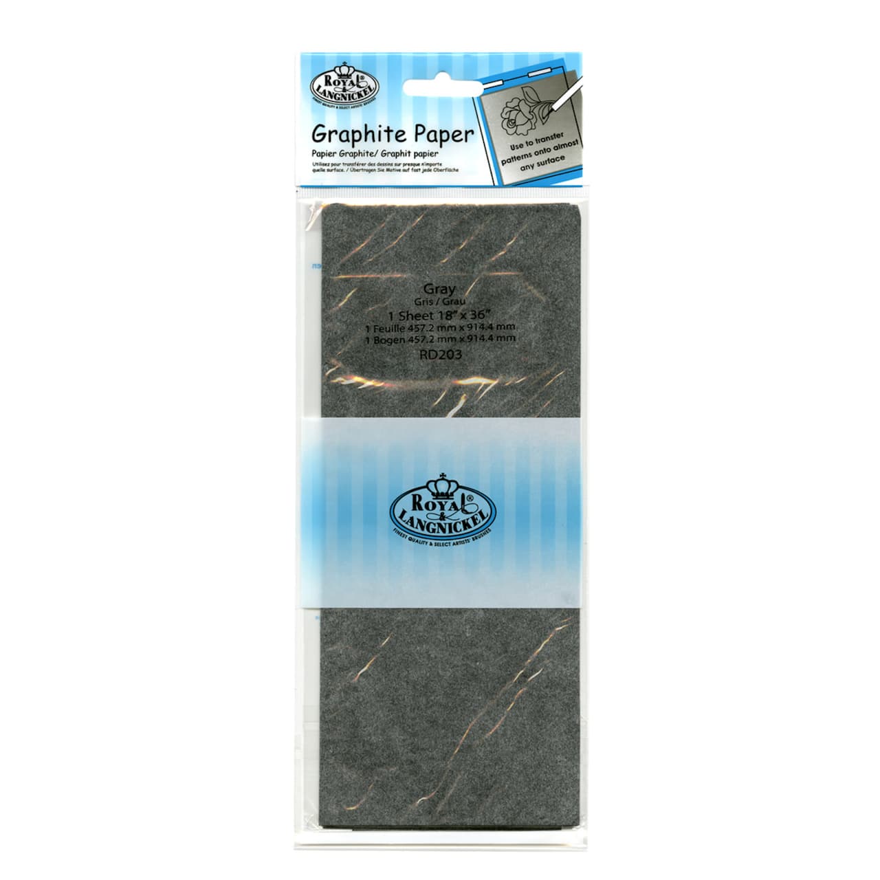 Royal & Langnickel® Gray Graphite Paper, 18 x 36